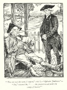 Ilustracja do The Vicar of Wakefield autorstwa Olivera Goldsmitha (lito) autorstwa Edmund Joseph Sullivan