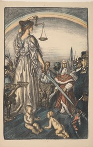 Personifikacja sprawiedliwości Panowanie Sprawiedliwości (tytuł oryginalny) Wielka Wojna: Brytyjskie wysiłki i ideały (tytuł serii) The Great War: Britain