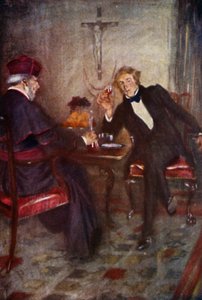 Robert Browning: Przeprosiny biskupa Blougrama autorstwa Edmund Joseph Sullivan