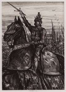 Życie króla Henryka V (lito) autorstwa Edmund Joseph Sullivan