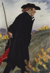 Człowiek w czerni autorstwa Edmund Joseph Sullivan