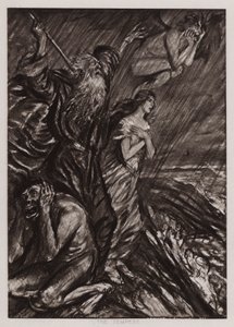 Burza (lito) autorstwa Edmund Joseph Sullivan