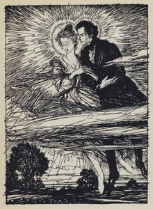 Ilustracja do Tennysons Maud autorstwa Edmund Joseph after Sullivan