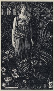 Tennyson, ilustracja do snu o pięknych kobietach i innych wierszy
