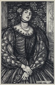 Tennyson, ilustracja do snu o pięknych kobietach i innych wierszy