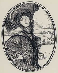Tennyson, ilustracja do snu o pięknych kobietach i innych wierszy autorstwa Edmund Joseph after Sullivan