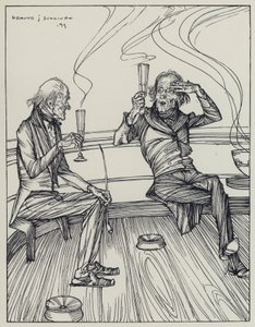 Tennyson, ilustracja do snu o pięknych kobietach i innych wierszy autorstwa Edmund Joseph after Sullivan