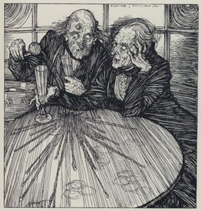 Tennyson, ilustracja do snu o pięknych kobietach i innych wierszy autorstwa Edmund Joseph after Sullivan