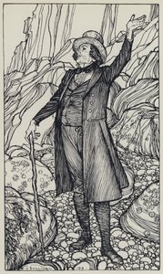 Tennyson, ilustracja do snu o pięknych kobietach i innych wierszy autorstwa Edmund Joseph after Sullivan