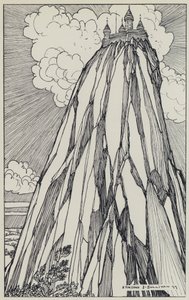 Tennyson, ilustracja do snu o pięknych kobietach i innych wierszy autorstwa Edmund Joseph after Sullivan