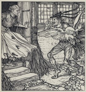 Tennyson, ilustracja do snu o pięknych kobietach i innych wierszy autorstwa Edmund Joseph after Sullivan