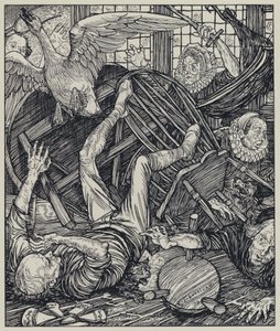 Tennyson, ilustracja do snu o pięknych kobietach i innych wierszy autorstwa Edmund Joseph after Sullivan