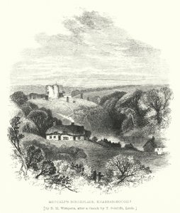 Miejsce urodzenia Metcalfa, Knaresborough (grawerowanie)