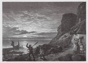 Wyruszamy w rejs (grawerunek) autorstwa Edmund Morison (after) Wimperis