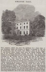 Sala Melrose autorstwa Edmund Morison Wimperis