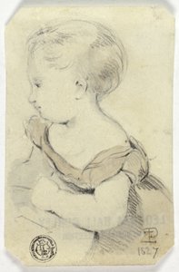 Mała dziewczynka autorstwa Edmund Thomas Parris