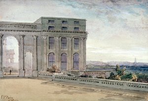 Widok na Chester Terrace, Regent