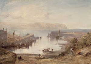 Port Eyemouth autorstwa Edmund Thornton Crawford