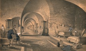 Wnętrze Fortu Mikołaj, 1856