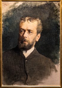 Portret Telemaco Signorini autorstwa Edoardo Gelli