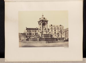 [Fontaine Saint Sulpice] (nr 76) autorstwa Édouard Baldus
