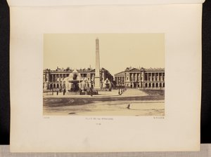 Place de la Concorde (nr 45) autorstwa Édouard Baldus