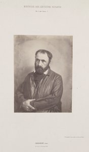 Portret Paula Chenavarda, z cyklu Histoire des Artistes Vivants, ok. 1900. 1852. autorstwa Édouard Baldus