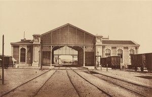 Toulon, Gare Toulon, Dworzec, 1861 lub później.
