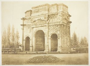 Arc Antyczny pomarańczowy autorstwa Edouard Denis Baldus