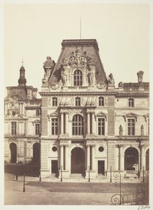 Les Tuileries autorstwa Edouard Denis Baldus