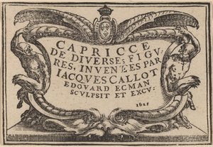 Strona tytułowa "Kapricci"