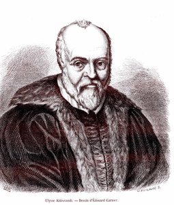 Ulisse Aldrovandi autorstwa Edouard Garnier