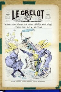 Okładka „”Le Grelot””, numer 835, Satirique en Couleurs