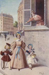 Widziałem, jak wchodziła do Tuileries z dwójką dzieci