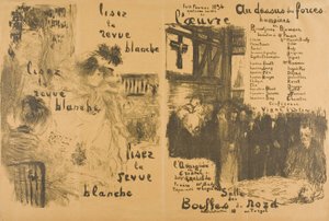 Przeczytaj "La Revue Blanche" przekształcona - poza ludzką mocą