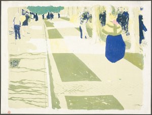 The Avenue, płyta druga z Landscapes and Interiors autorstwa Édouard Jean Vuillard