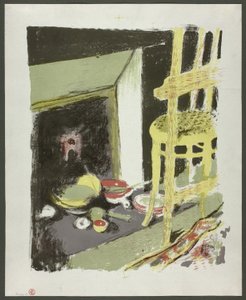 The Hearth, płyta ósma z Landscapes and Interiors autorstwa Édouard Jean Vuillard