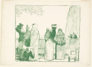 Tuileries autorstwa Édouard Jean Vuillard