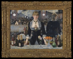 Bar w Folies-Bergere, 1881-82 (patrz także 2536) autorstwa Édouard Manet