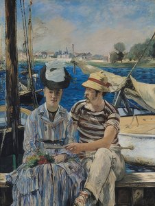 Argenteuil. 1874 autorstwa Édouard Manet