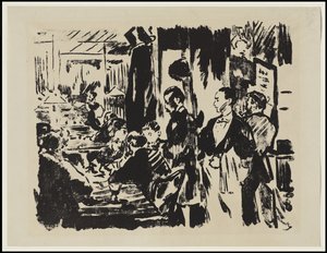 W kawiarni, 1874 autorstwa Édouard Manet