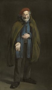 Żebrak w marynarskim płaszczu autorstwa Édouard Manet