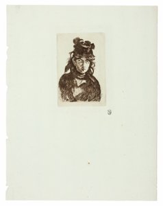 Berthe Morisot autorstwa Édouard Manet