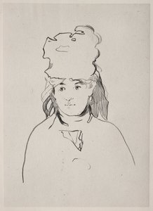 Berthe Morisot, 1872. autorstwa Édouard Manet