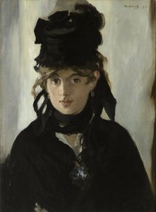 Berthe Morisot z bukietem fiołków, ok. 1930 r. 1880 autorstwa Édouard Manet