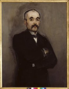 Portret Clemenceau .a autorstwa Édouard Manet