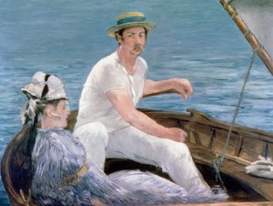 Żeglarstwo, 1874 autorstwa Édouard Manet
