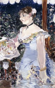 Kawiarnia-piosenkarka koncertowa autorstwa Édouard Manet