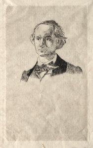 Charles Baudelaire autorstwa Édouard Manet
