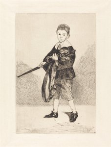 Dziecko z mieczem, zwrócone w lewo Dziecko z mieczem, zwrócone w lewo, 1862. autorstwa Édouard Manet